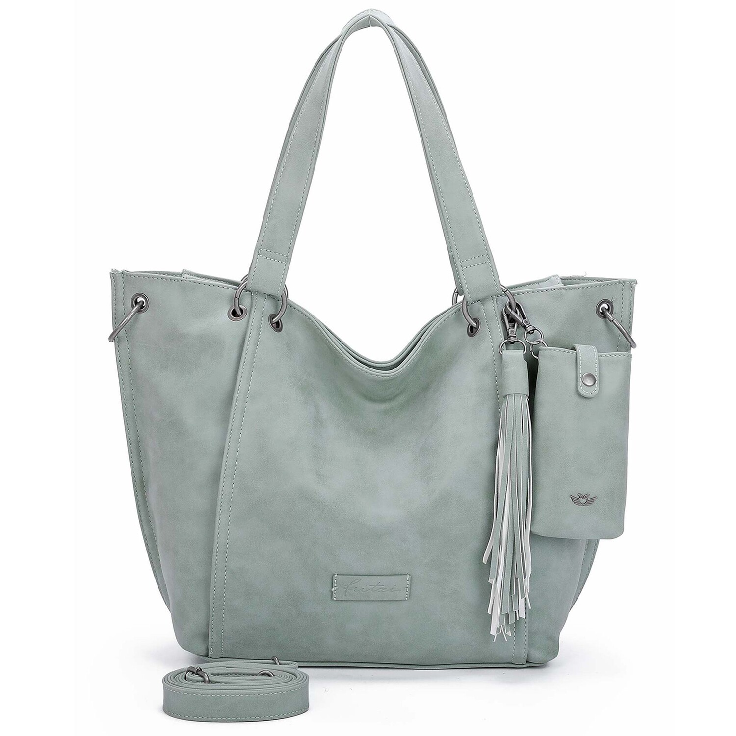 

Сумка шоппер Fritzi aus Preußen Fritzi02 Vintage Tasche 34см, лаймовый