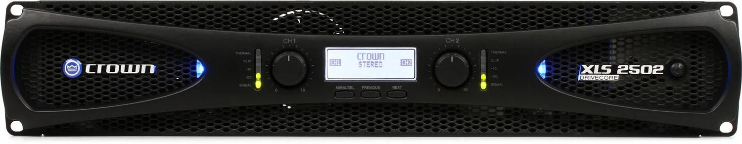 

Crown XLS 2502 775 Вт 2-канальный усилитель мощности