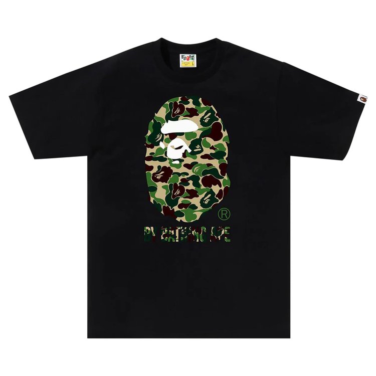 

Футболка BAPE ABC Camo By Bathing Ape Tee, цвет Black/Green