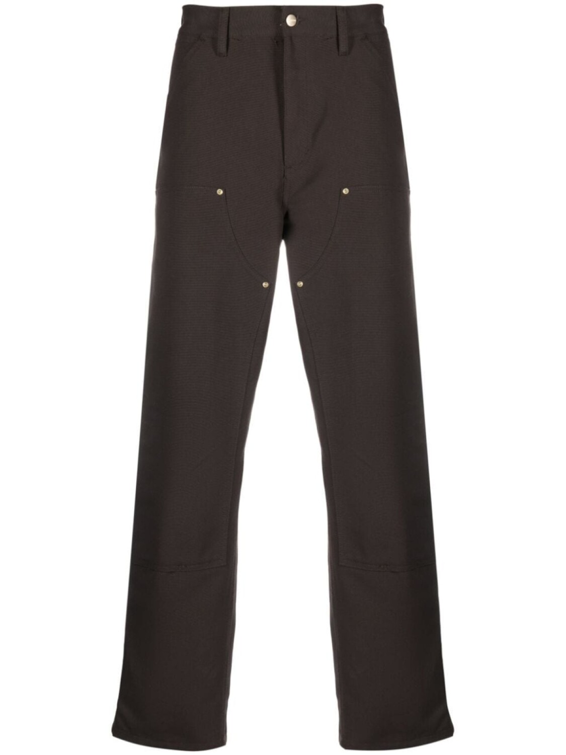

Carhartt WIP прямые брюки Double Knee, коричневый