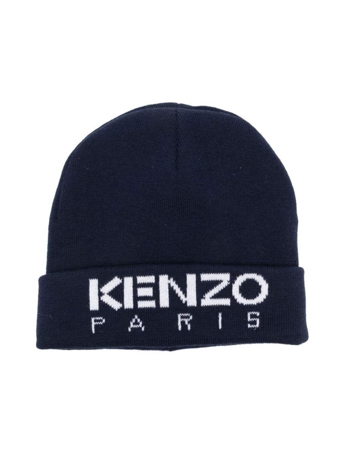 

Kenzo Kids шапка бини с вышитым логотипом, синий