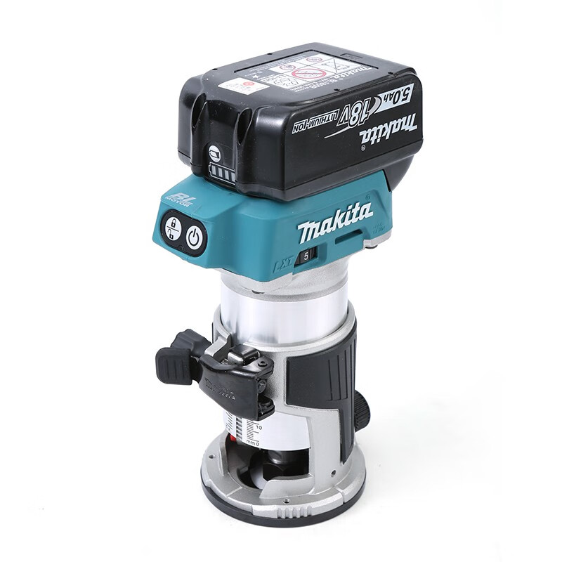 Фрезерно-долбежный станок Makita DRT50RTJ, 800W + два аккумулятора, зарядное устройство