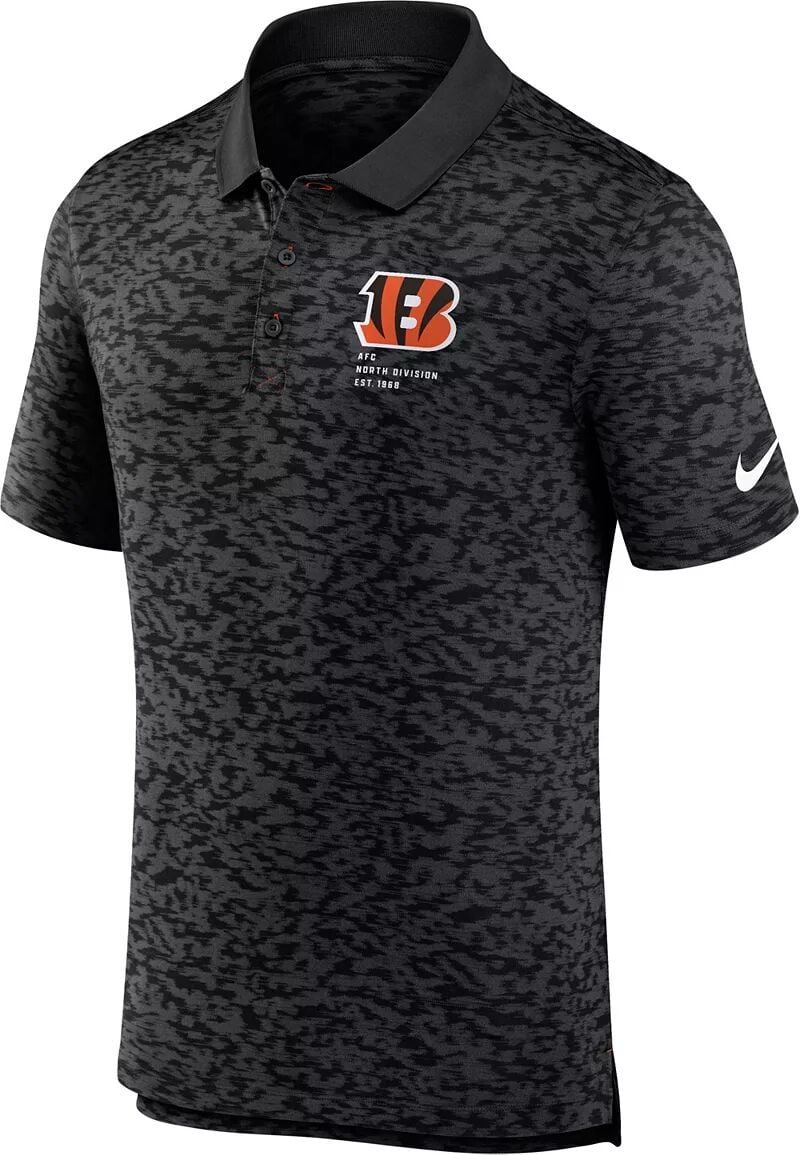 

Мужская футболка-поло Nike Cincinnati Bengals Fashion черная