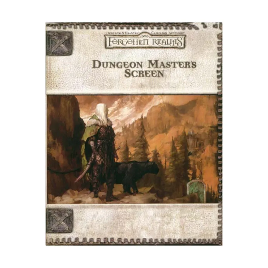 

Экран Мастера Подземелий со встречами на Фаэруне, Forgotten Realms - Core Rules & Sourcebooks (3rd Edition) (d20)