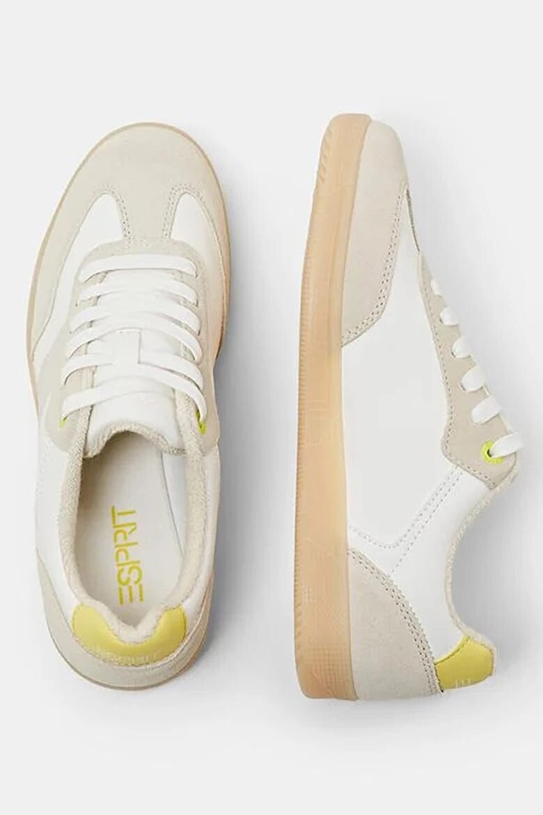 

Туфли из экокожи с замшей Esprit, желтый