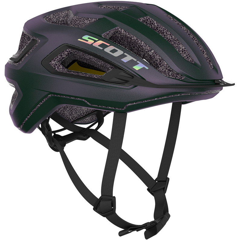 велосипедный шлем scott helmet arx plus ce цвет prism green purple Велосипедный шлем Arx Plus Scott, зеленый
