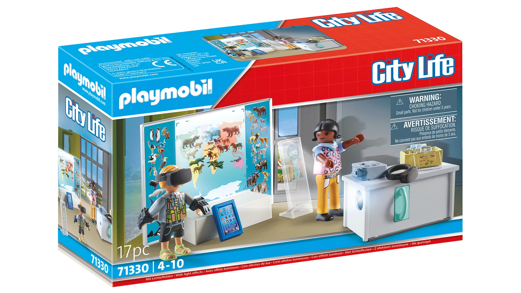 городская жизнь школьный автобус playmobil Городская жизнь виртуальный класс Playmobil