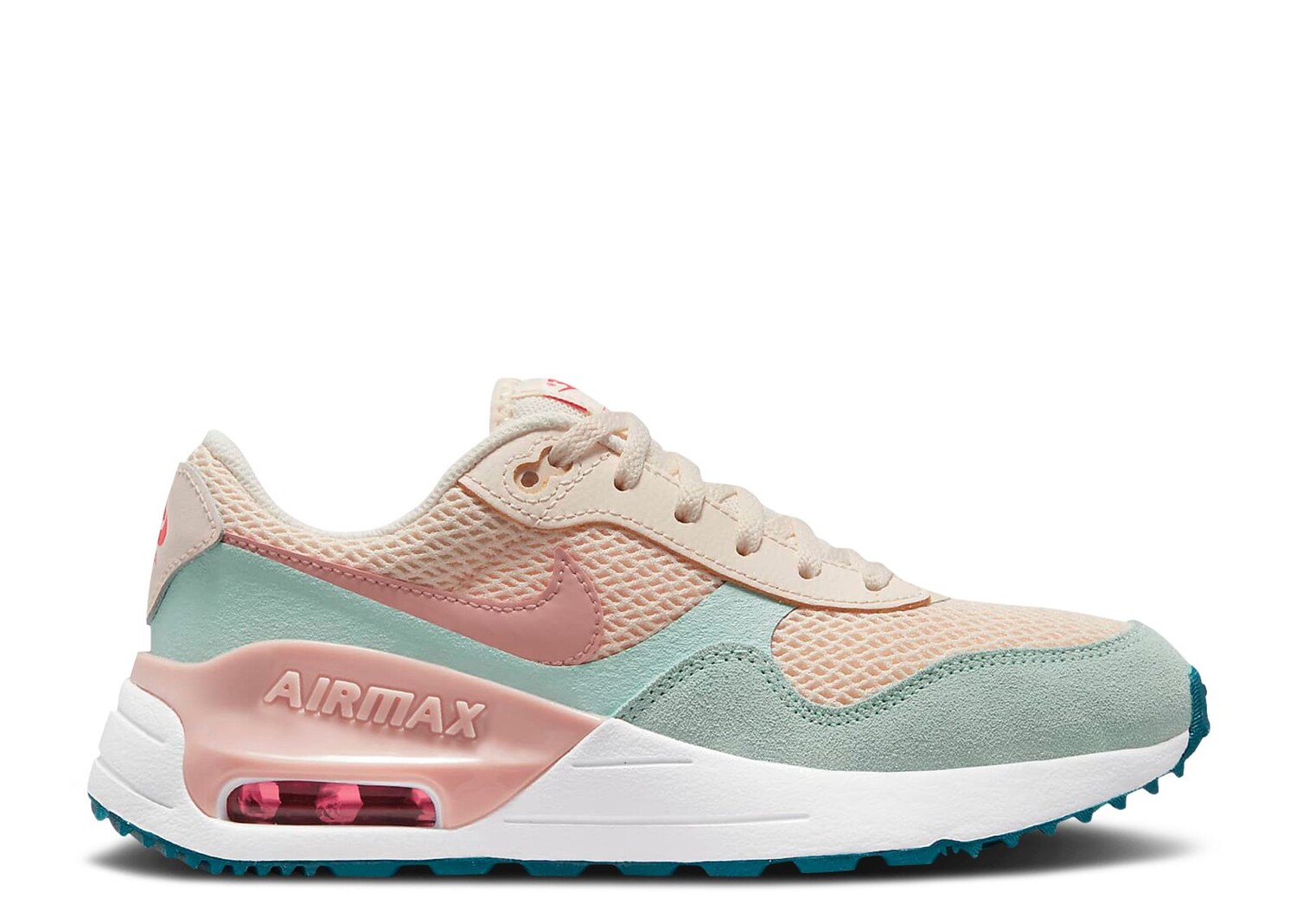 

Кроссовки Nike Air Max Systm Big Kid 'Guava Ice Jade Ice', розовый