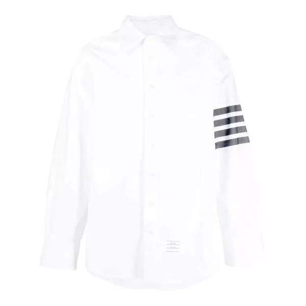 

Футболка 4-bar shirt Thom Browne, белый