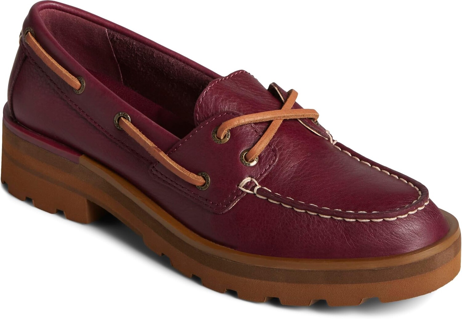 

Топсайдеры Chunky Boat Sperry, цвет Cordovan
