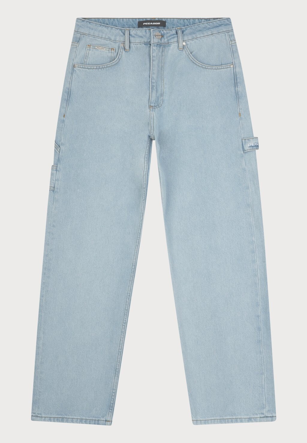 

Джинсы свободного кроя DAULE BAGGY WORKWEAR Pegador, цвет Sand Washed Blue