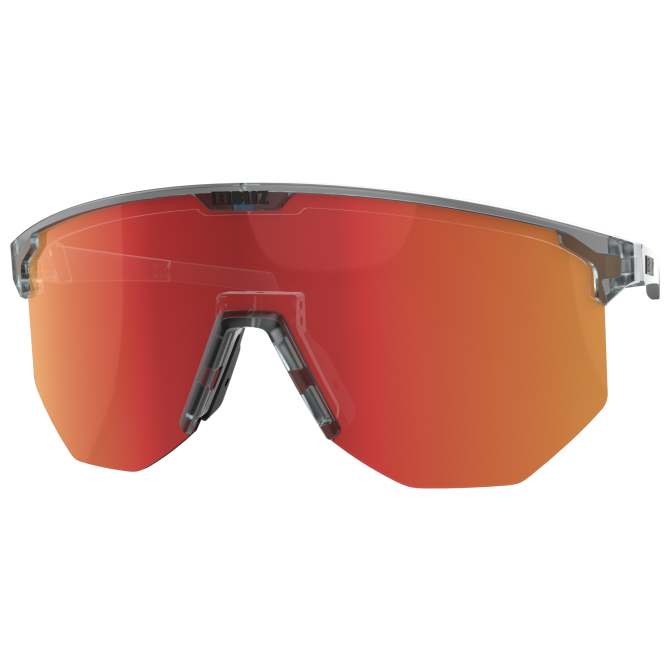 солнцезащитные очки bliz коричневый Велосипедные очки Bliz Hero Cat 3 (VLT 14%), цвет Transparent Dark Grey