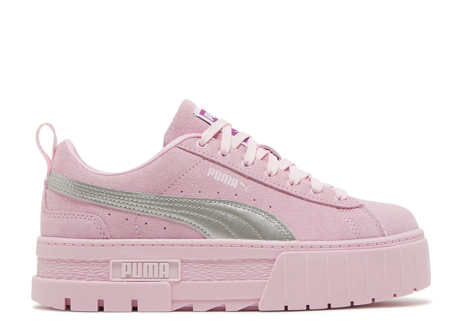 Кроссовки Puma Dua Lipa X Wmns Mayze Suede 'Pink Lady', розовый кроссовки puma mayze dua lipa black