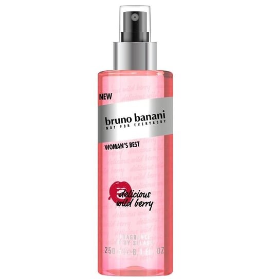 

Парфюмированный спрей для тела, 250 мл Bruno Banani, Woman's Best Delicious Wild Berry