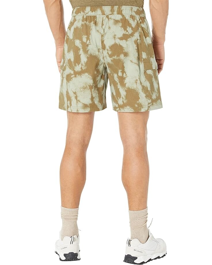 

Шорты The North Face Printed Class V 7" Belted Shorts, цвет Military Olive Retro Dye Print