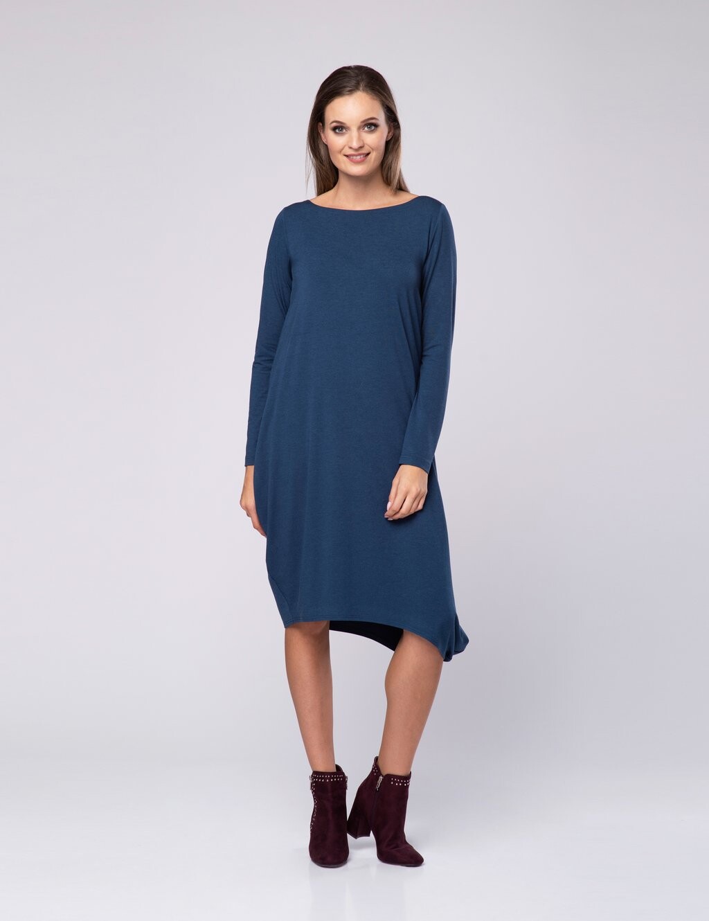 

Платье из джерси LOOK made with Love, темно-синий
