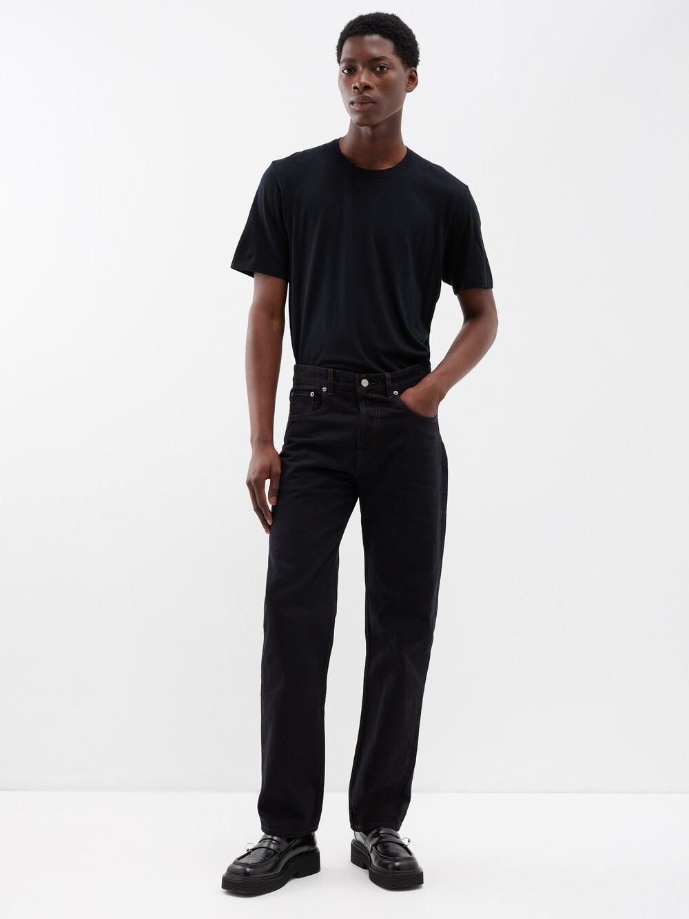 

Прямые джинсы fresa Jacquemus, черный