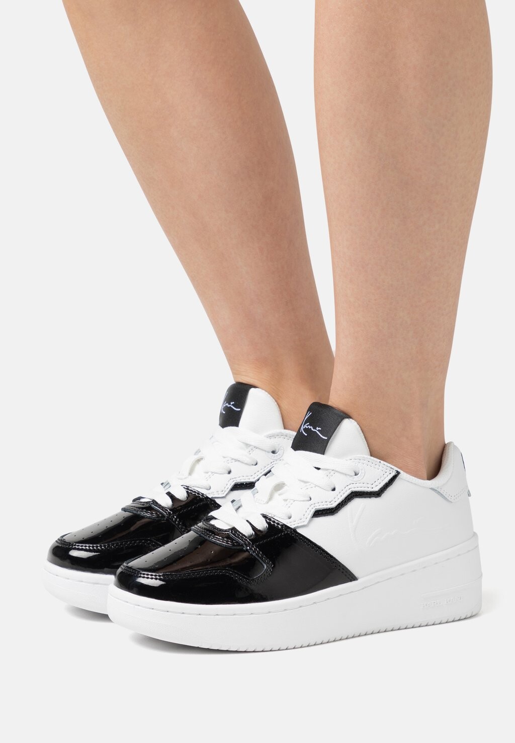 

Низкие кроссовки 89 HEEL LOGO Karl Kani, белый/черный