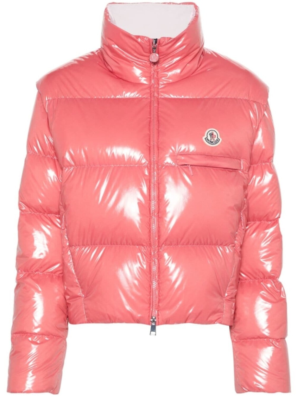 

Moncler пуховик Almo, розовый