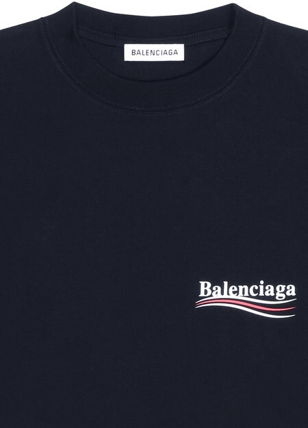 

Футболка с изображением политической кампании Balenciaga, черный/белый