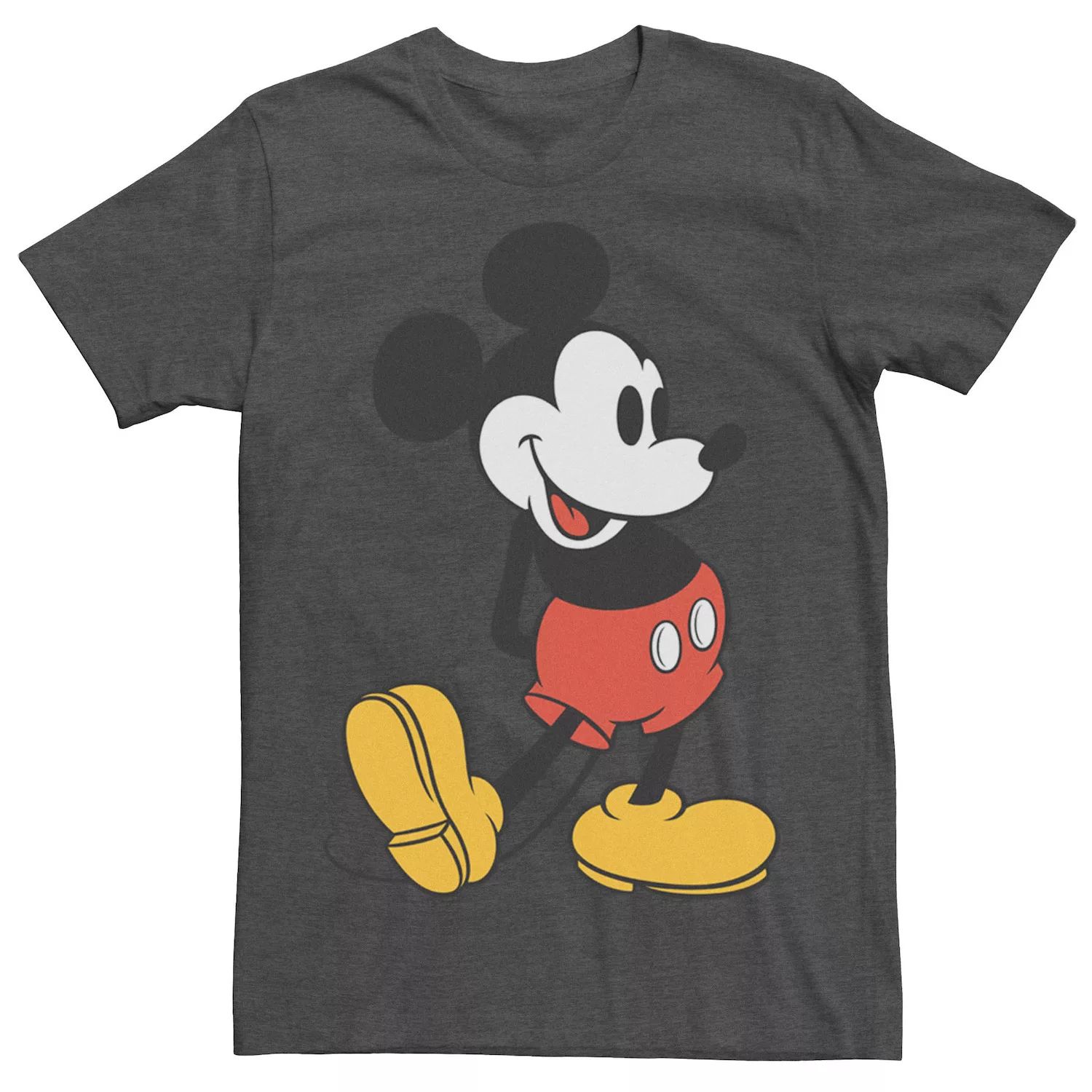Мужская винтажная футболка с Микки Маусом Disney винтажная футболка с микки маусом disney серый