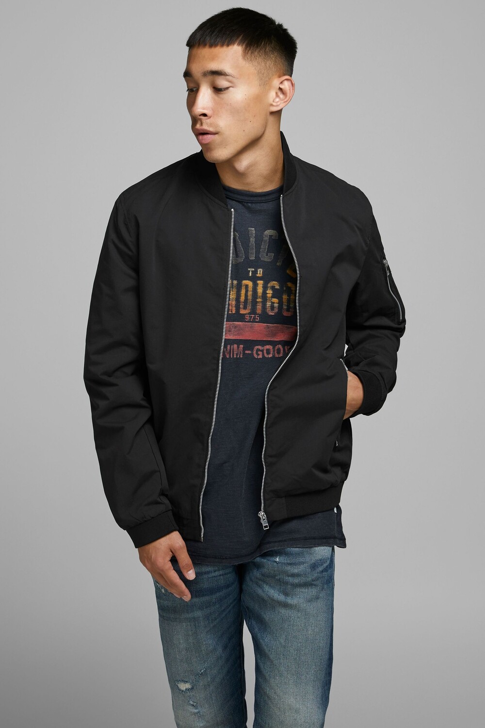 

Охотничья куртка Jack & Jones JACK & JONES, черный