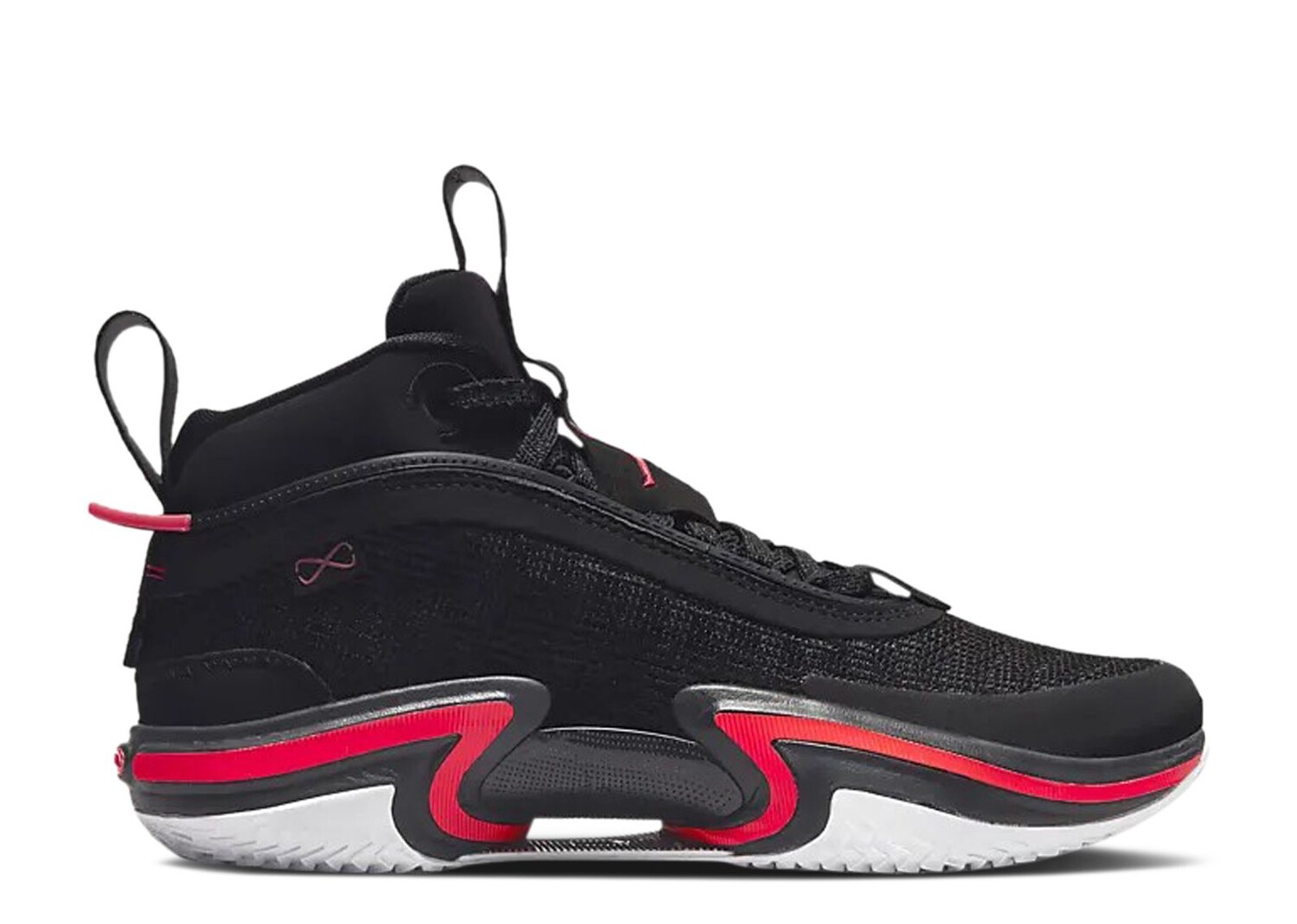 

Кроссовки Air Jordan Air Jordan 36 Gs 'Black Infrared', черный