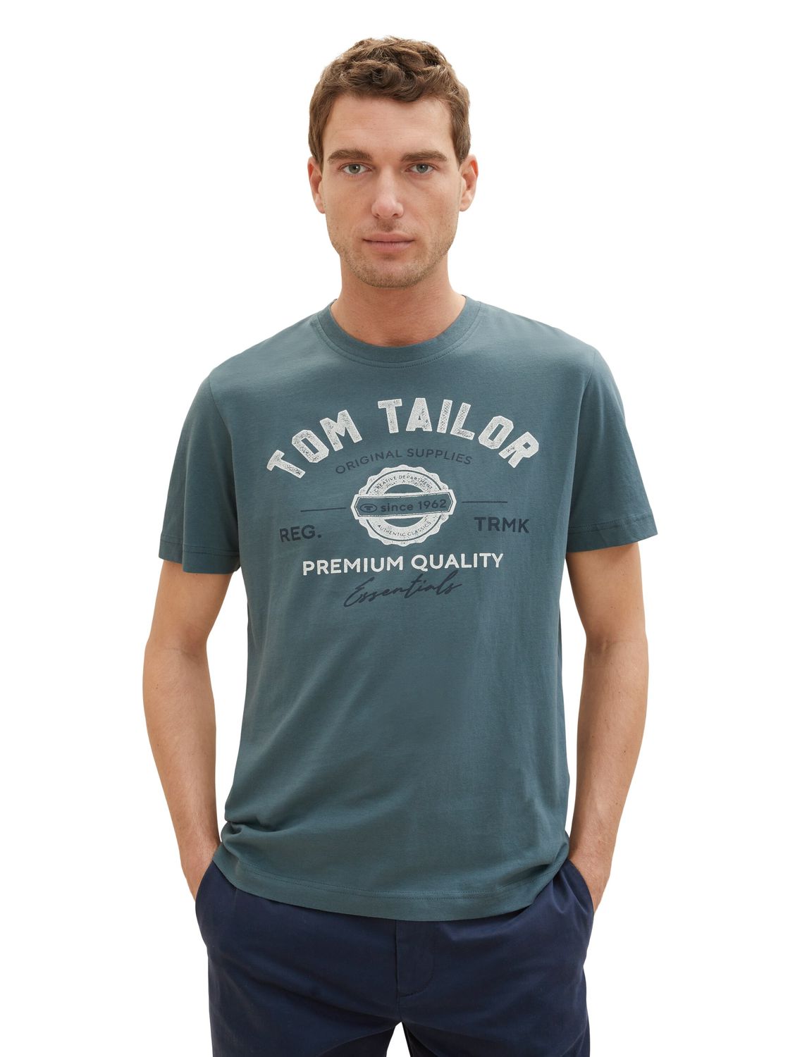 

Футболка Tom Tailor LOGO, зеленый