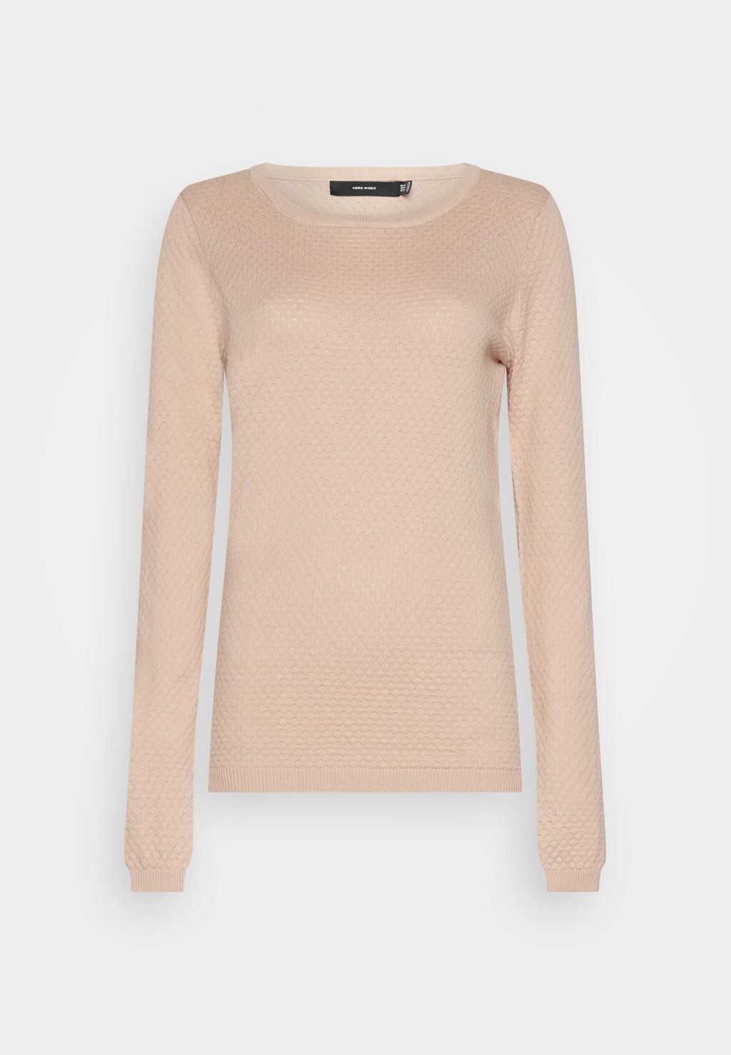 

Свитер Vero Moda Vmcare Structure O Neck, туманная роза, Серый