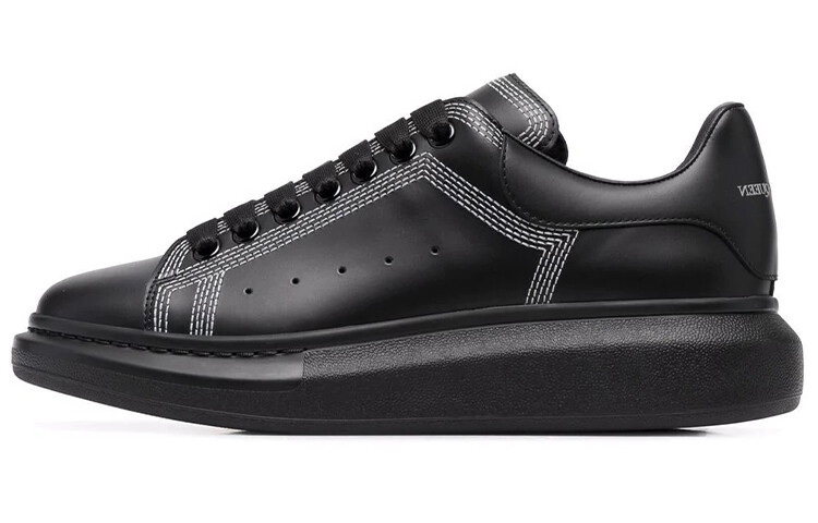 

Alexander McQueen Oversized с вышивкой Черный Серебристый