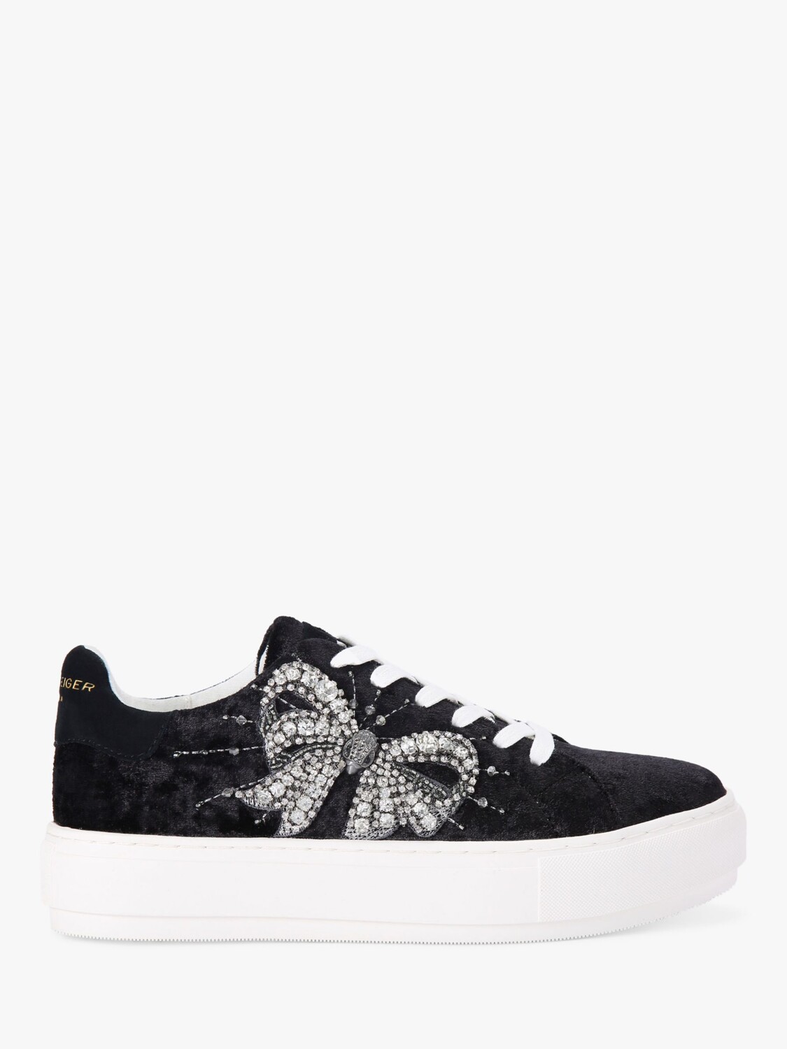 

Kurt Geiger London Кроссовки с декором Laney Bow, черные, Черный