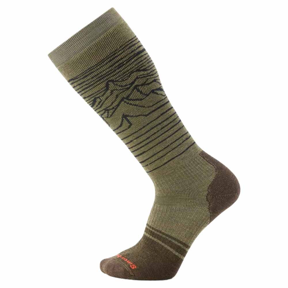 

Носки Smartwool Full Cushion Iguchi Pattern OTC Long, зеленый