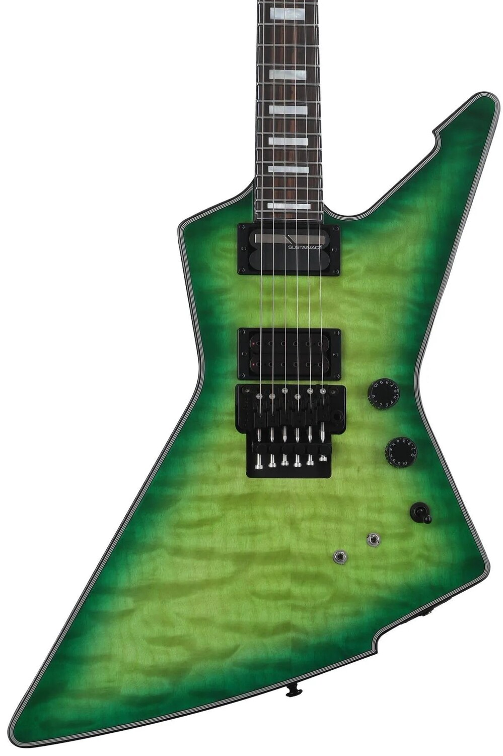 

Электрогитара Schecter E-1 FR S Special Edition — Green Burst