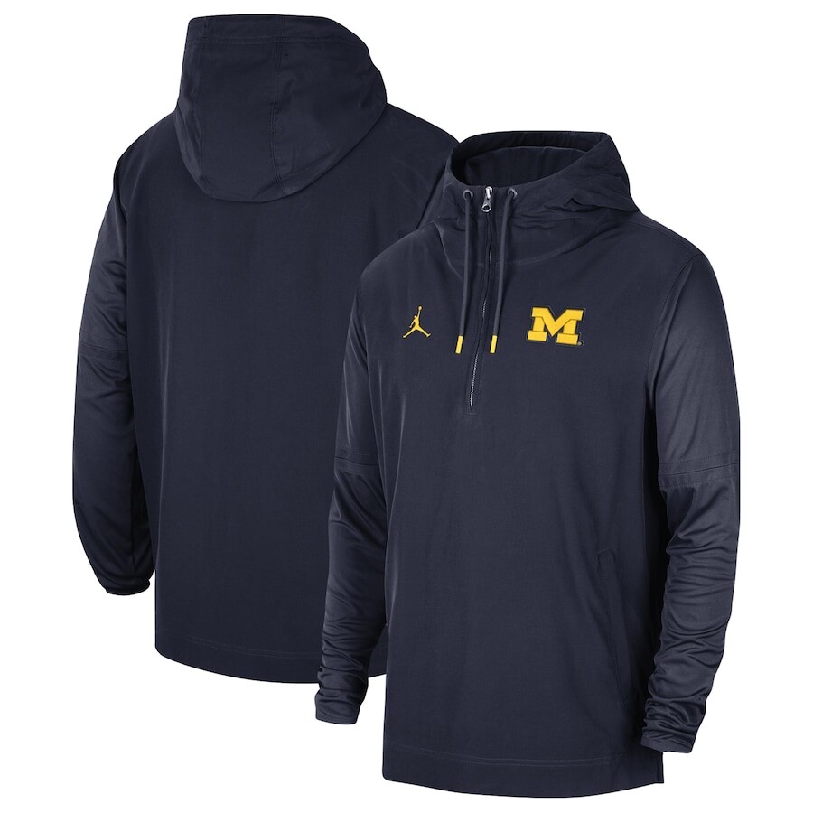 

Толстовка Jordan Brand Michigan Wolverines, нави