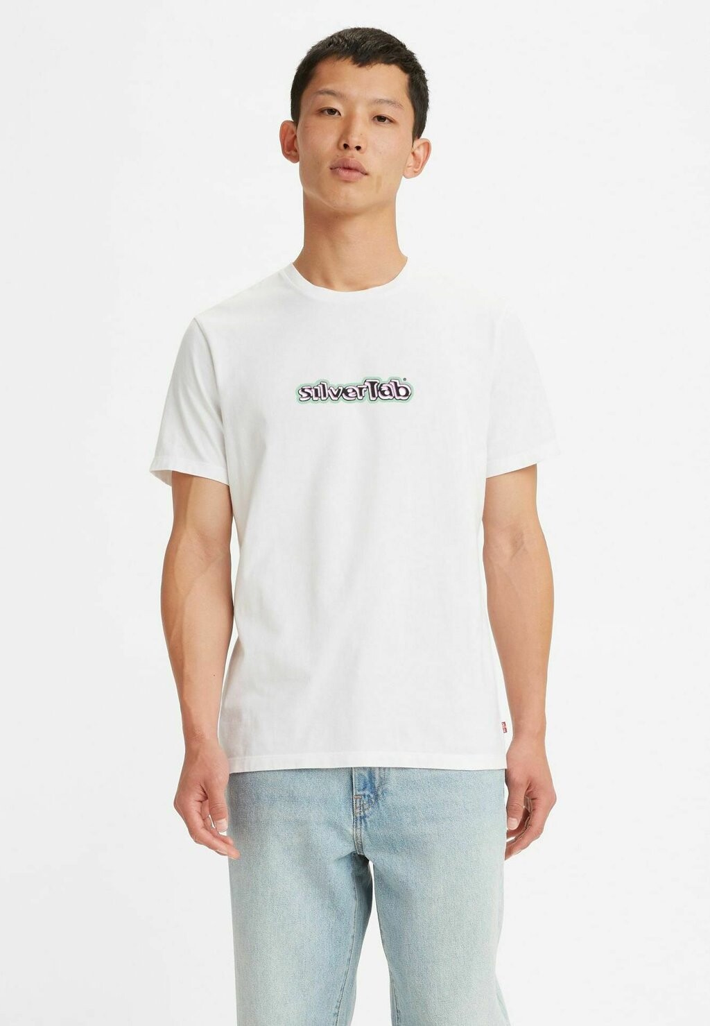 

Футболка с принтом Levi's, бежевый меланж