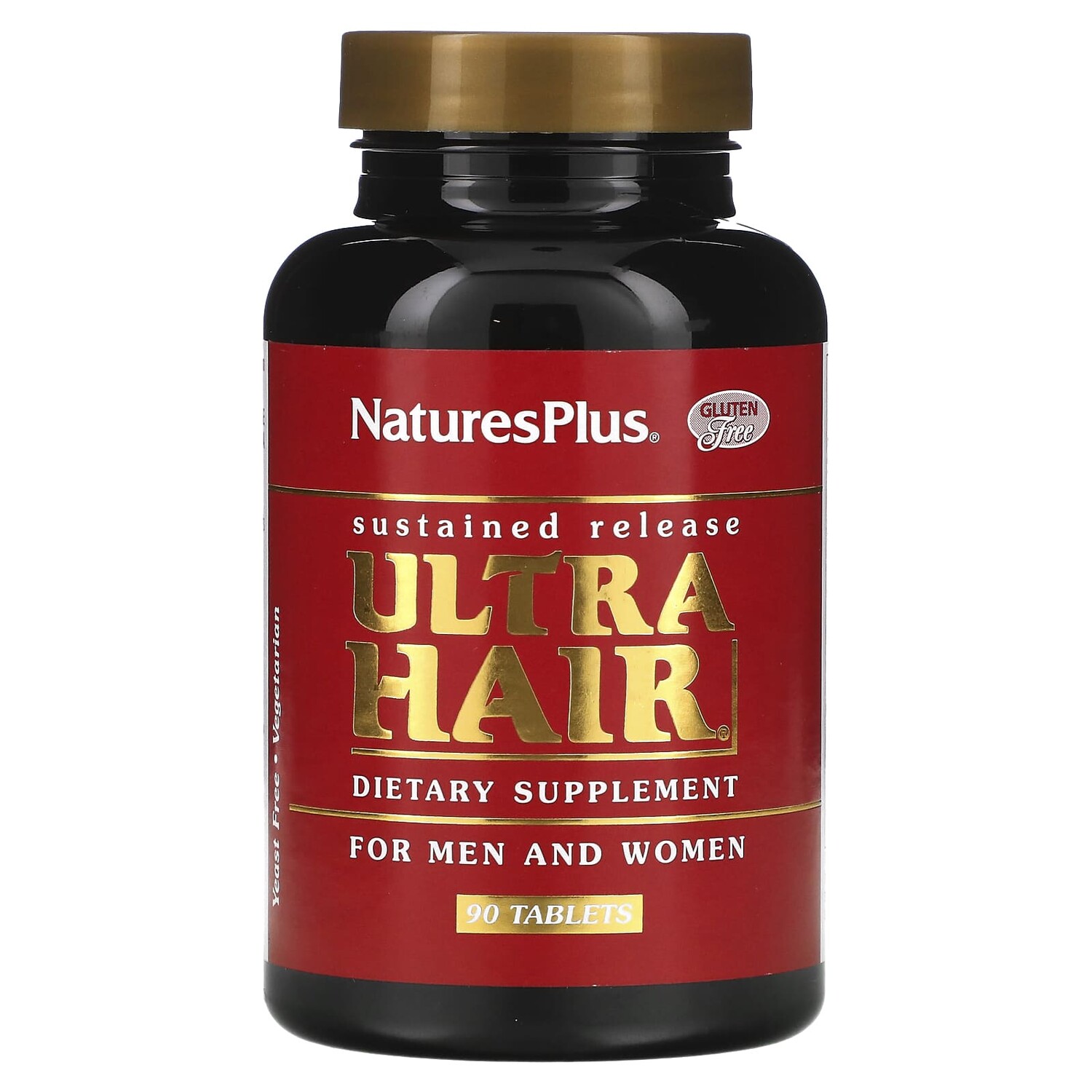 

Ultra Hair, для мужчин и женщин, 90 таблеток, NaturesPlus