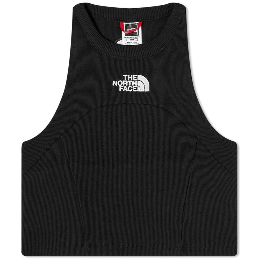 

Летняя майка с логотипом The North Face, черный