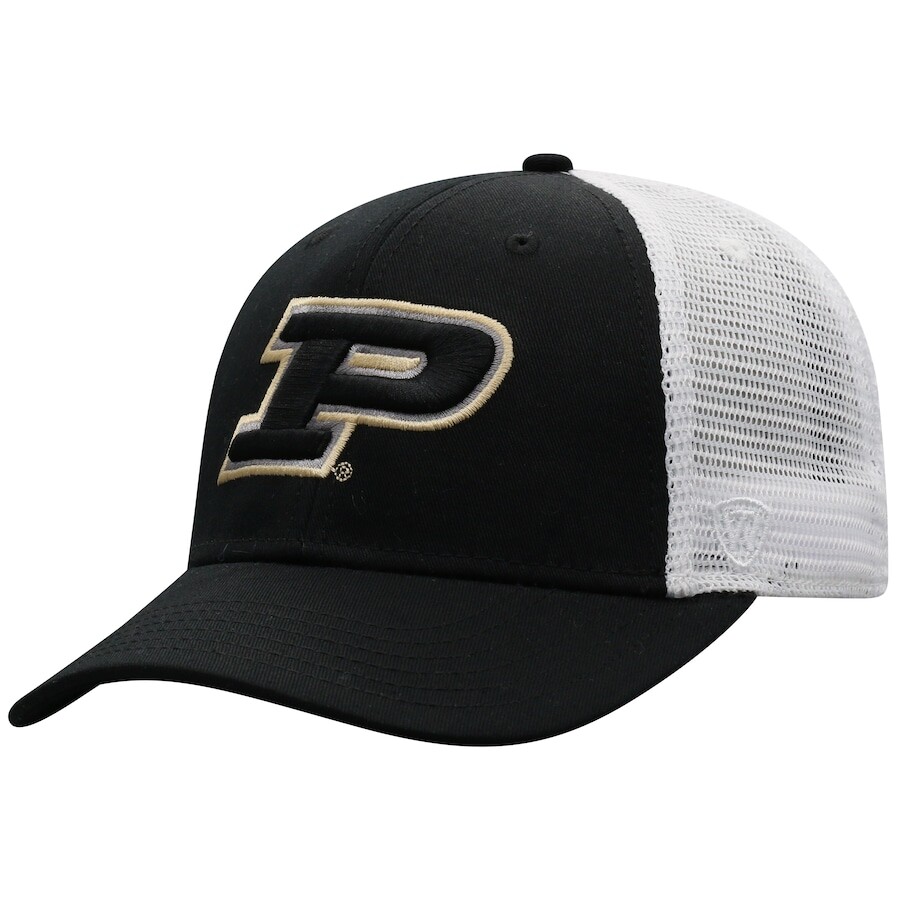 

Бейсболка Top of the World Purdue Boilermakers, черный