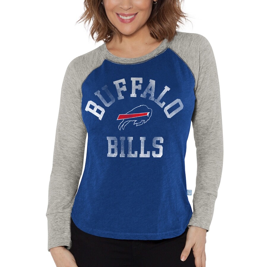 

Футболка с длинным рукавом G-III 4Her by Carl Banks Buffalo Bills, серый
