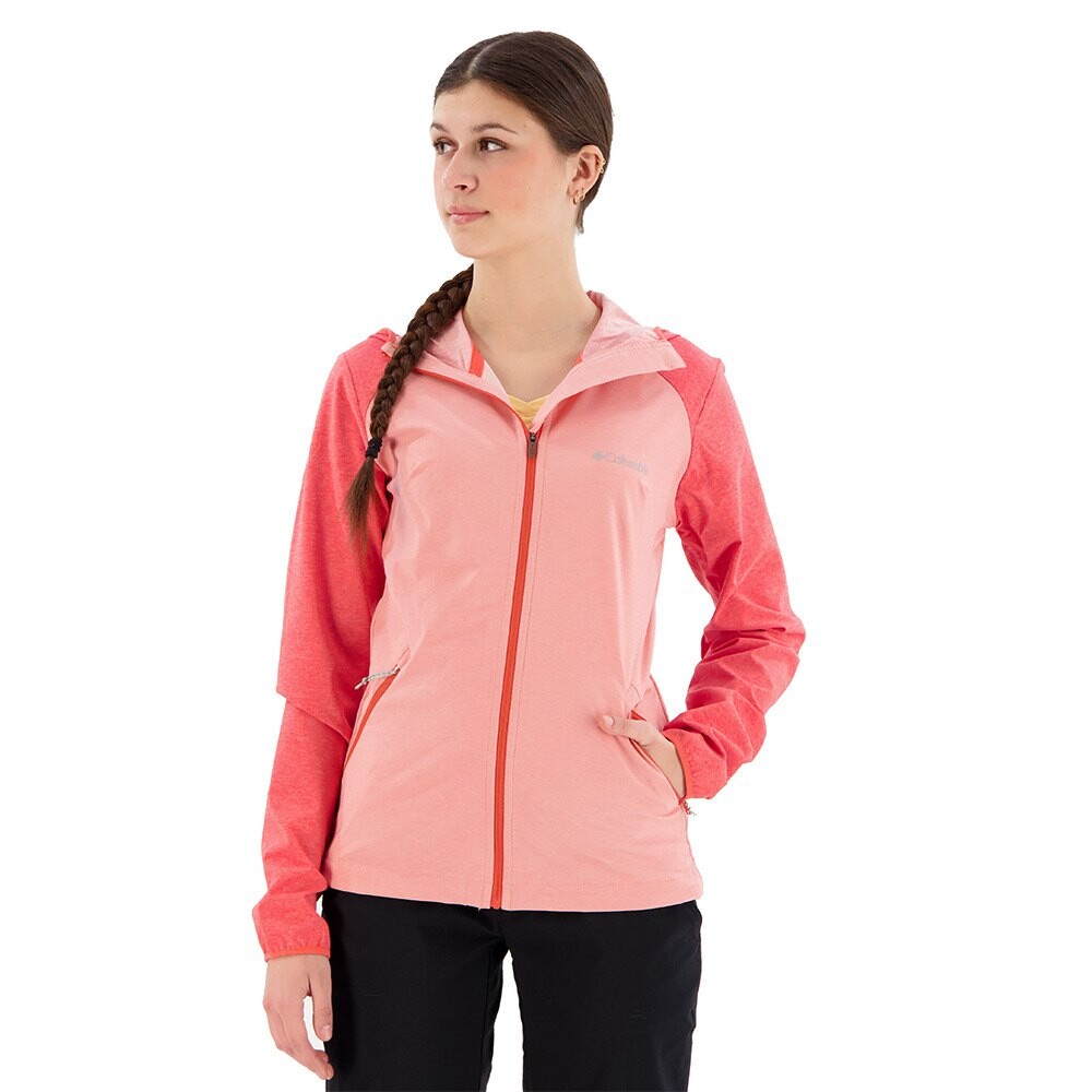 

Спортивная куртка Columbia Heather Canyon softshell, розовый