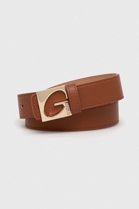 

Двусторонний ремень Guess, коричневый