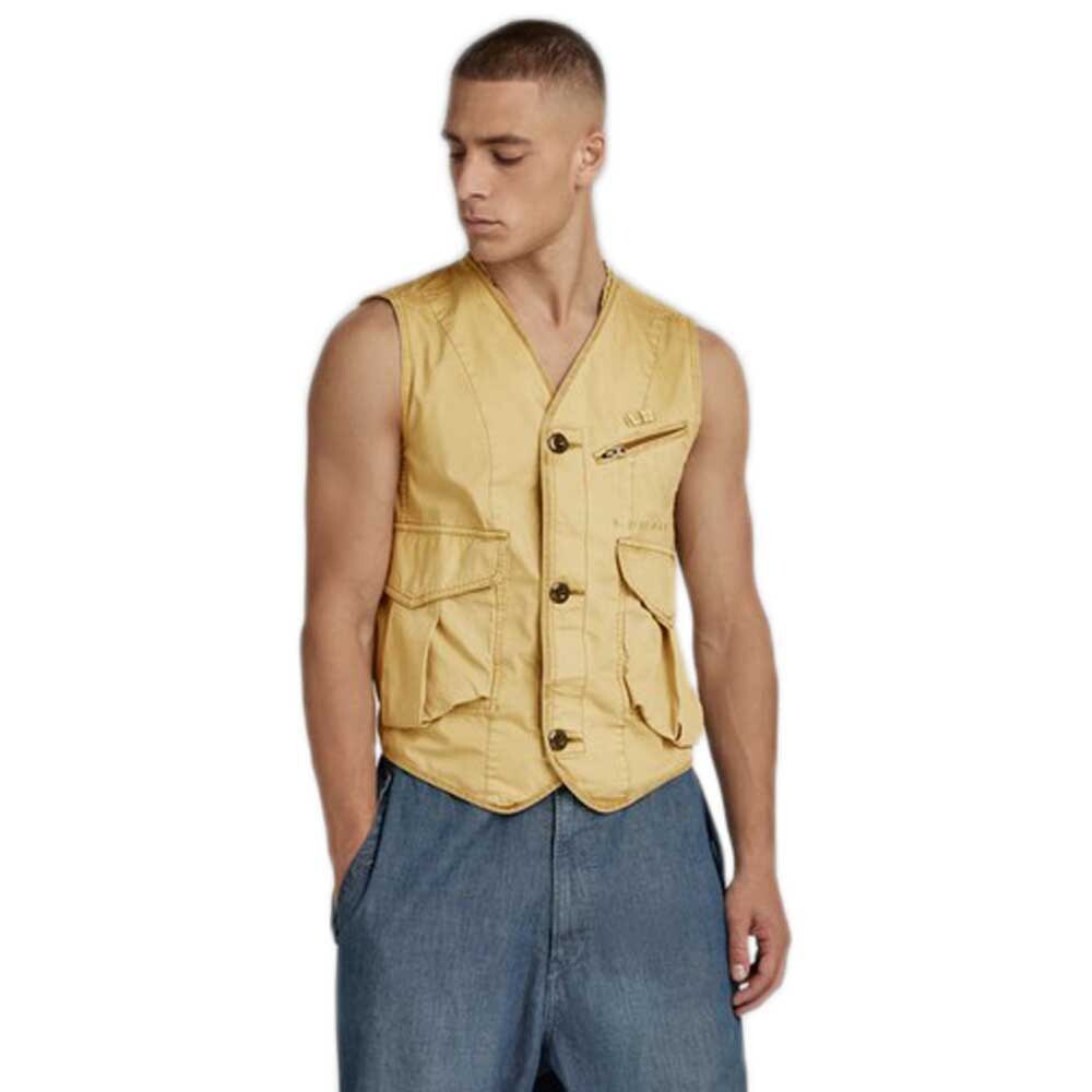 

Жилет G-Star Washed Cargo, желтый