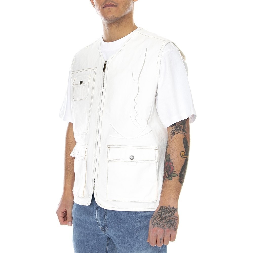 

Жилет Karl Kani Signature Utility, белый