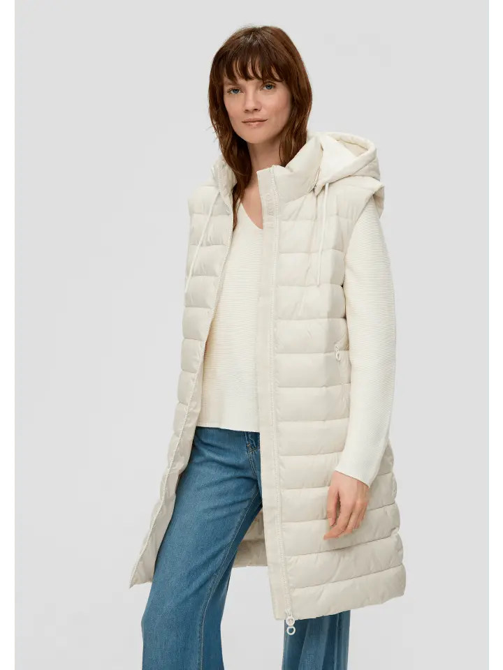 

Функциональный жилет s.Oliver, кремовый