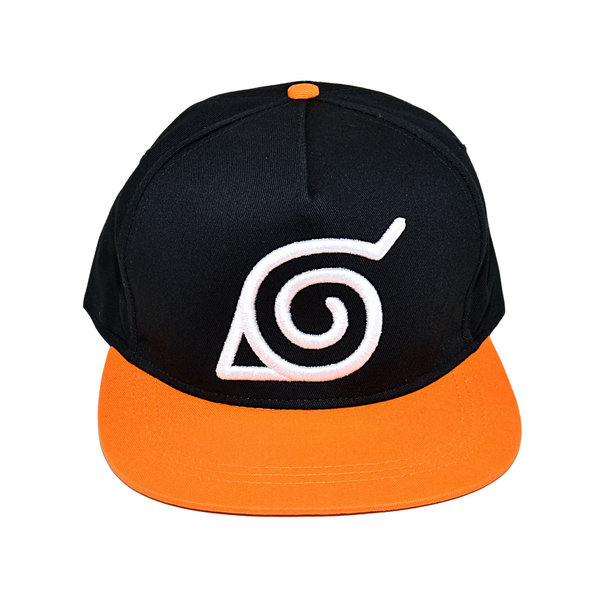 Бейсболка Naruto Snapback Naruto Konoha, черный кошелёк naruto shippuden – konoha
