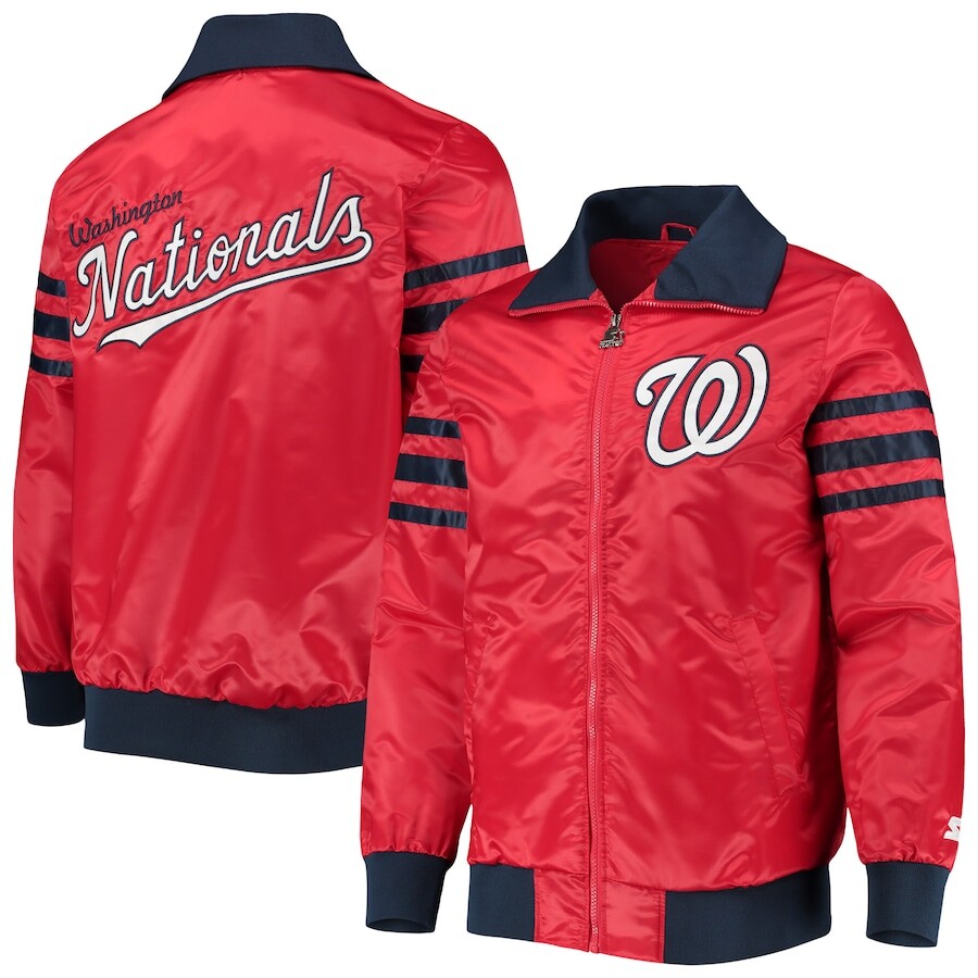 

Куртка Starter Washington Nationals, красный
