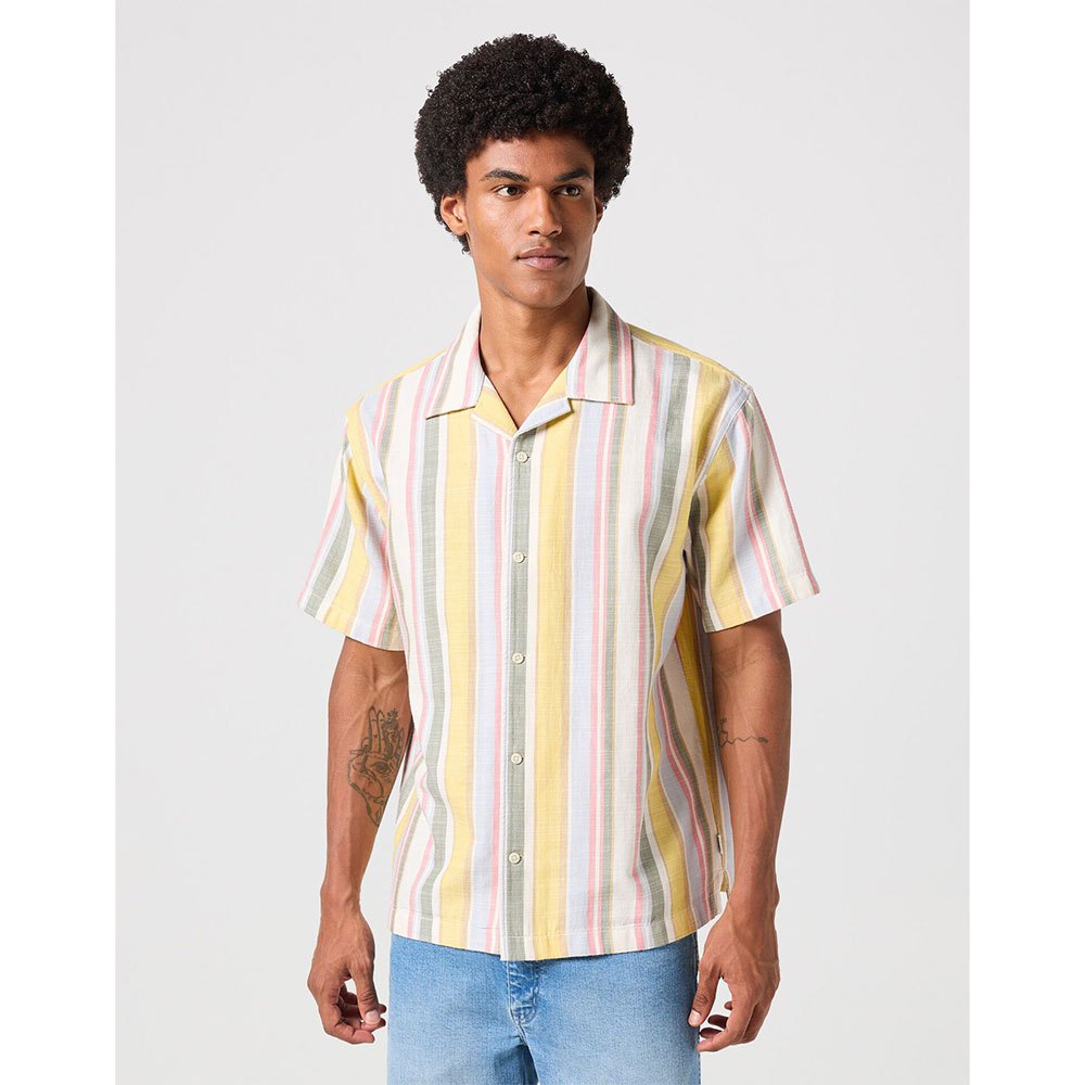 Рубашка с коротким рукавом Wrangler Resort, желтый