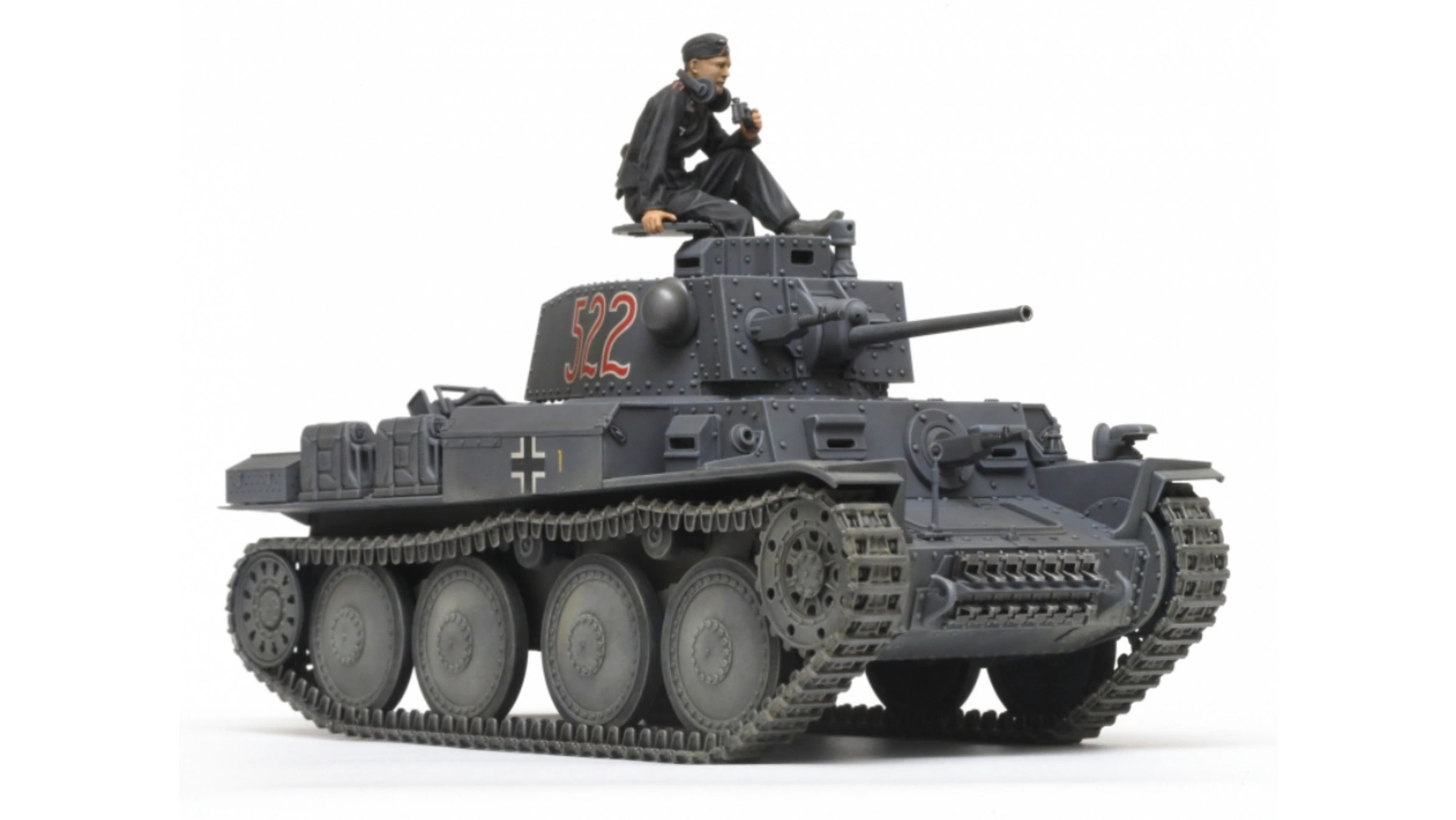 Tamiya 1:35 Немецкий Pzkpfw 38(t) AusfE/F (1) tamiya 1 35 бундесвер кпз леопард 1