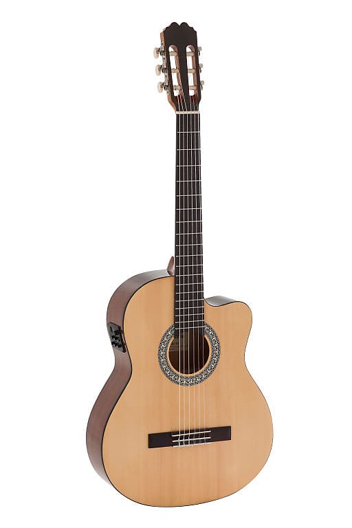 Акустическая гитара Alba cutaway acoustic-electric classical guitar with spruce top Beginner series