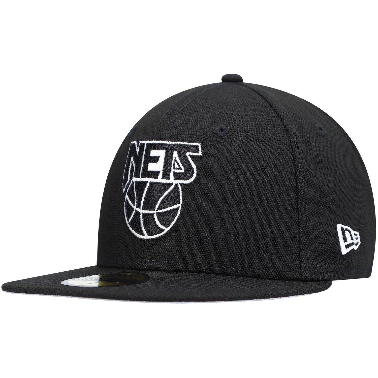 

Мужская облегающая шляпа New Era Black Brooklyn Nets Hardwood Classics 59FIFTY